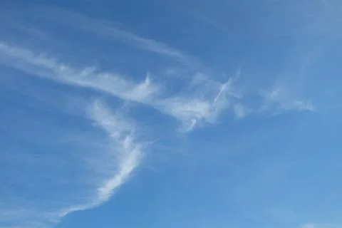 Clouds with Blue Sky. Stock Photos
