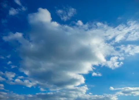 Clouds with blue sky Stock Photos