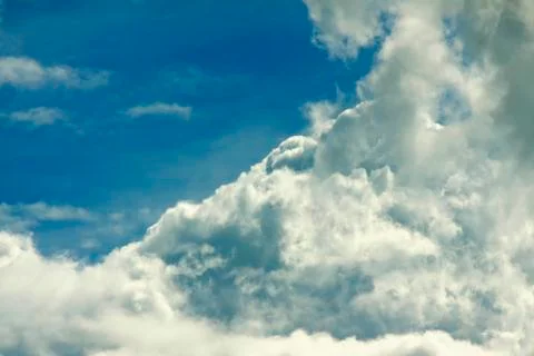 Clouds on a blue sky Stock Photos
