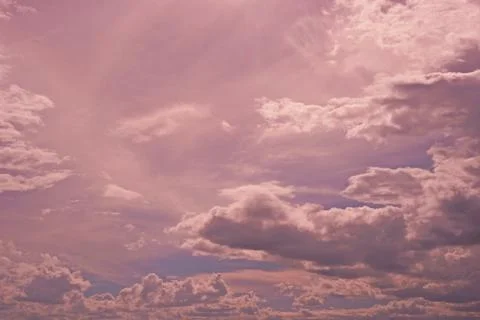 Clouds in the blue sky Stock Photos