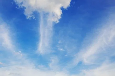 Clouds with blue sky. 스톡 사진