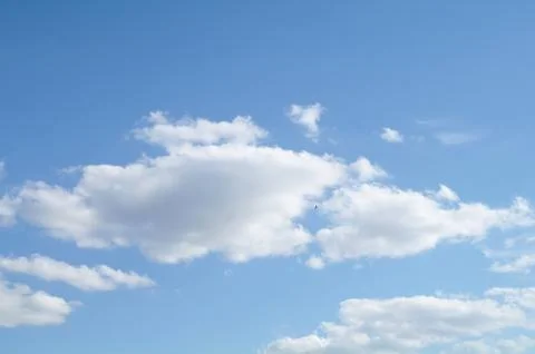 Clouds in the blue sky Stock Photos