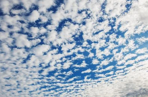 Clouds with blue sky. Stock Photos