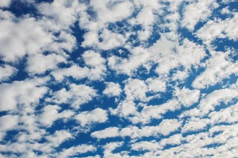 Clouds with blue sky. Stock Photos