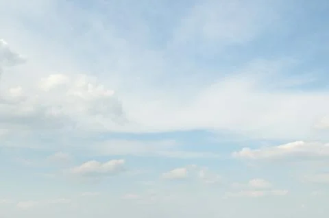 Clouds in the blue sky 写真素材