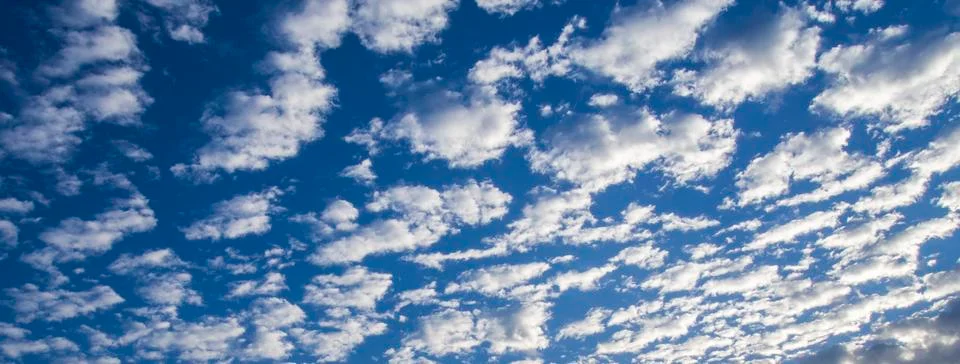 Clouds in the blue sky 스톡 사진