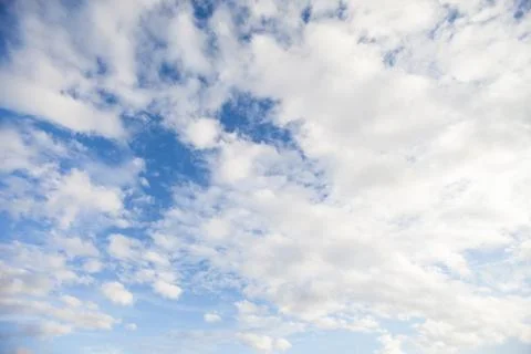 Clouds in the blue sky Stock Photos