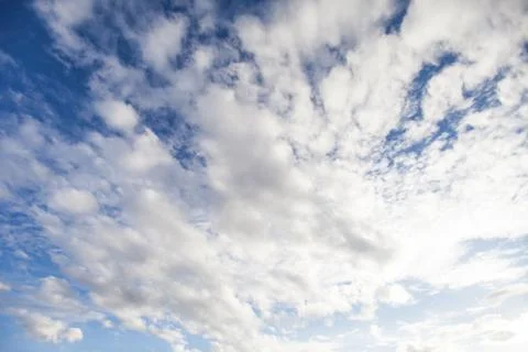 Clouds in the blue sky Stock Photos