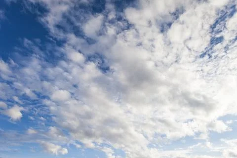 Clouds in the blue sky Stock Photos