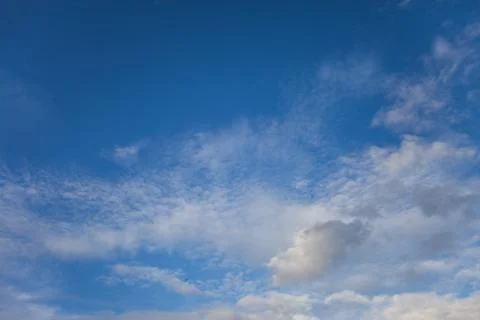 Clouds in the blue sky Stock Photos