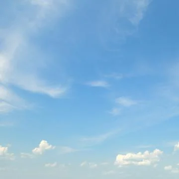 Clouds in the blue sky Stock-Fotos