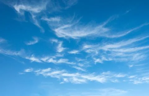 Clouds in the blue sky Stock Photos
