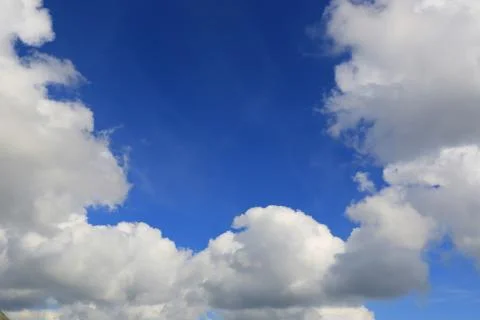 Clouds in blue sky Stock Photos