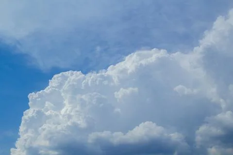 Clouds on the blue sky. 写真素材