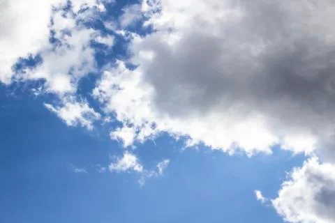 A clouds in the blue sky Stock Photos