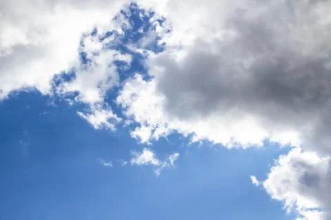 A clouds in the blue sky Stock Photos