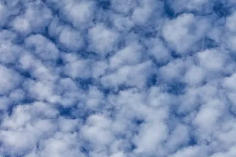 Clouds in the blue sky. Stock Photos