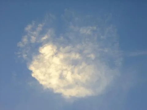 Clouds with the blue sky Stock Photos