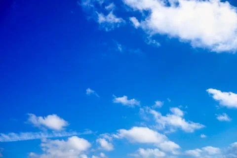 Clouds in blue sky Stock Photos