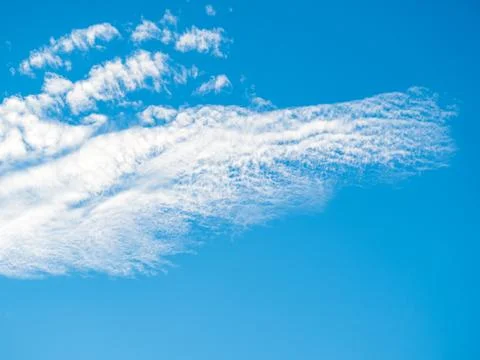 Clouds in blue sky Stock Photos