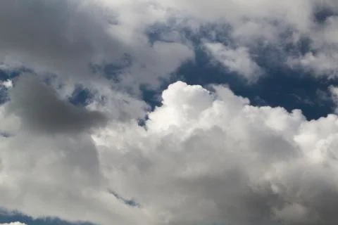 Clouds in the blue sky 库存照片