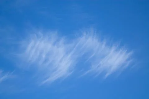 Clouds in the blue sky Stock Photos