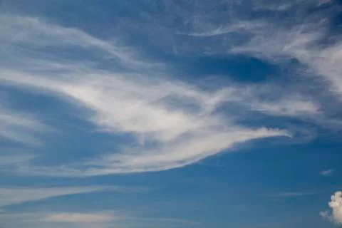Clouds in the blue sky Фото