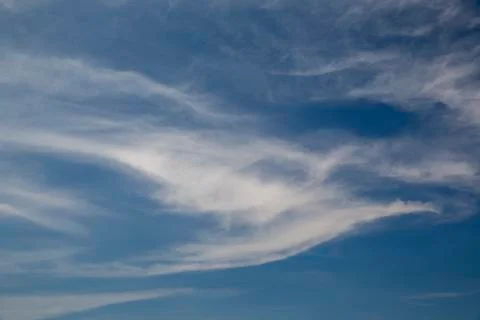 Clouds in the blue sky Stockfoto's