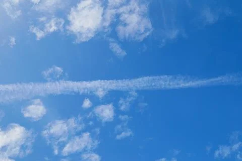 Clouds in the blue sky Stock Photos