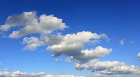 Clouds in blue sky Stock Photos