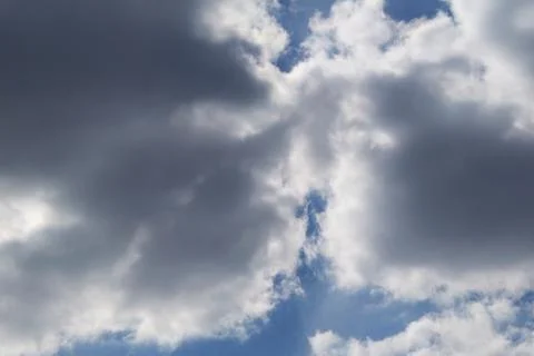 Clouds in the blue sky Stock Photos