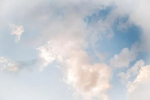 Clouds in the blue sky Stock Photos