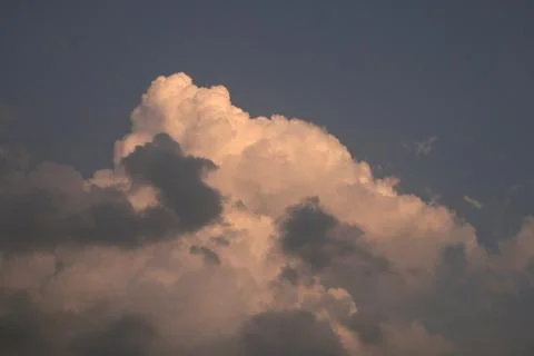 Clouds in the blue sky Stock Photos