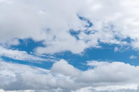 Clouds in the blue sky Stock Photos