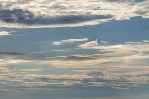 Clouds in the blue sky Stock Photos