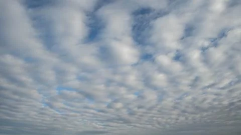 Clouds in Blue Sky Foto stock