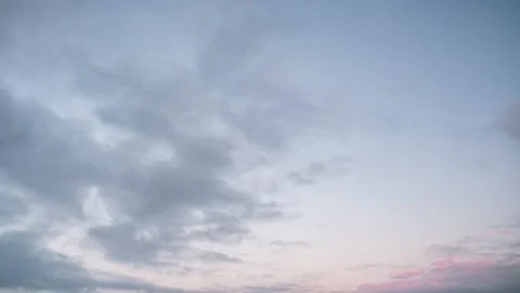 Clouds. Blue sky. Puffy fluffy Alto Cirrus Nimbo Clouds. Video stock 230066589