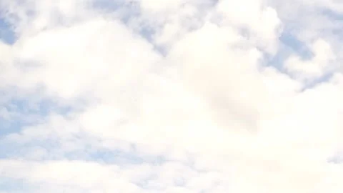 Clouds in the blue sky on sunny day timelapse Stock Footage 87225506