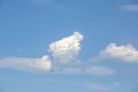 Clouds on the blue sky, texture or background Stock-Fotos