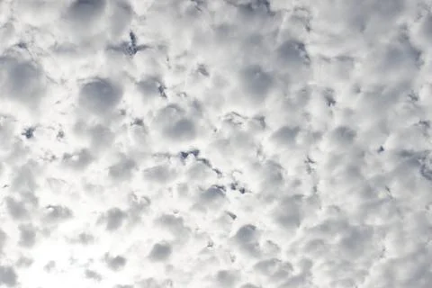 Clouds with the blue sky before thunder Stock Photos