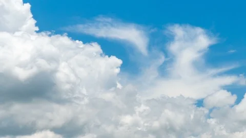 Clouds blue sky Time lapse Video stock 94436194