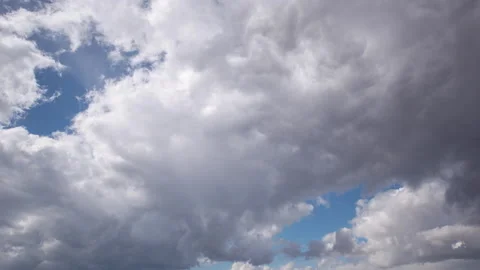 Clouds In The Blue Sky, Time Lapse Stock Footage 150768623