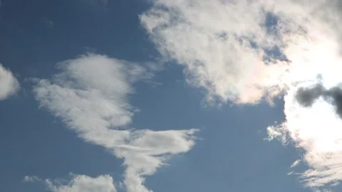 Clouds with blue skyHuge blue sky and clouds sky Stock Footage 150009090