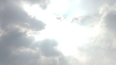 Clouds in the bright sky Video stock 167643521