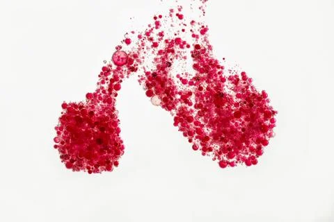 Clouds of bubbles Stock Photos