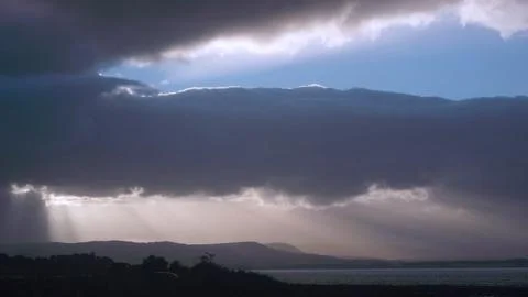 Clouds at bunchrew Stock Photos