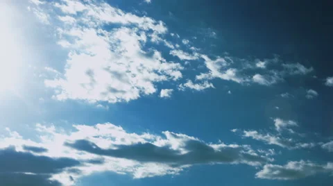 Clouds changing from white to dark 4k Video stock 49211445