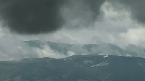 Clouds in Chaos Stock Footage 54747701