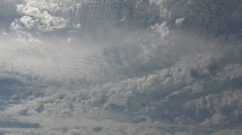 Clouds Cirrocumulus Timelapse Video stock 25202907