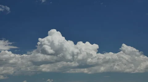 Clouds Cirrus Uncinus Timelapse.  Stock Footage 54713081